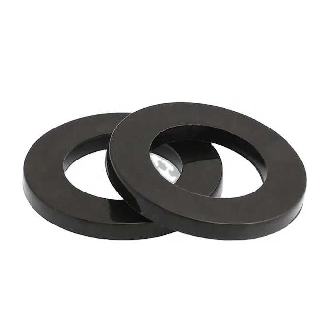 Low Price High Temperature Resistant Black Nylon Flat Washer M12