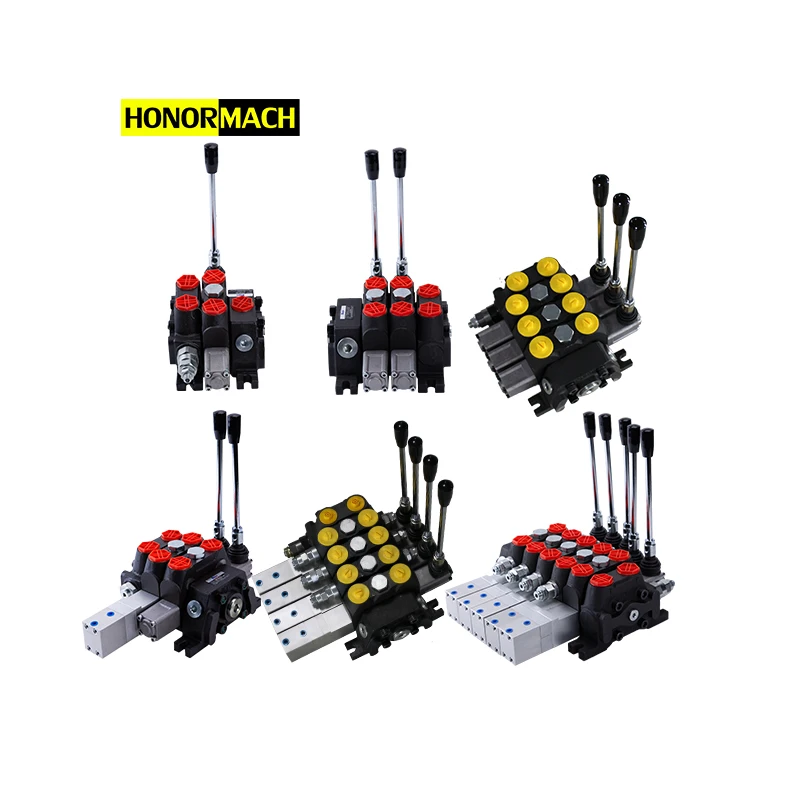 Hydraulic Control Valve Manufacturer DCV Series Hydraulic Control Valve Solenoid Valve For Machine