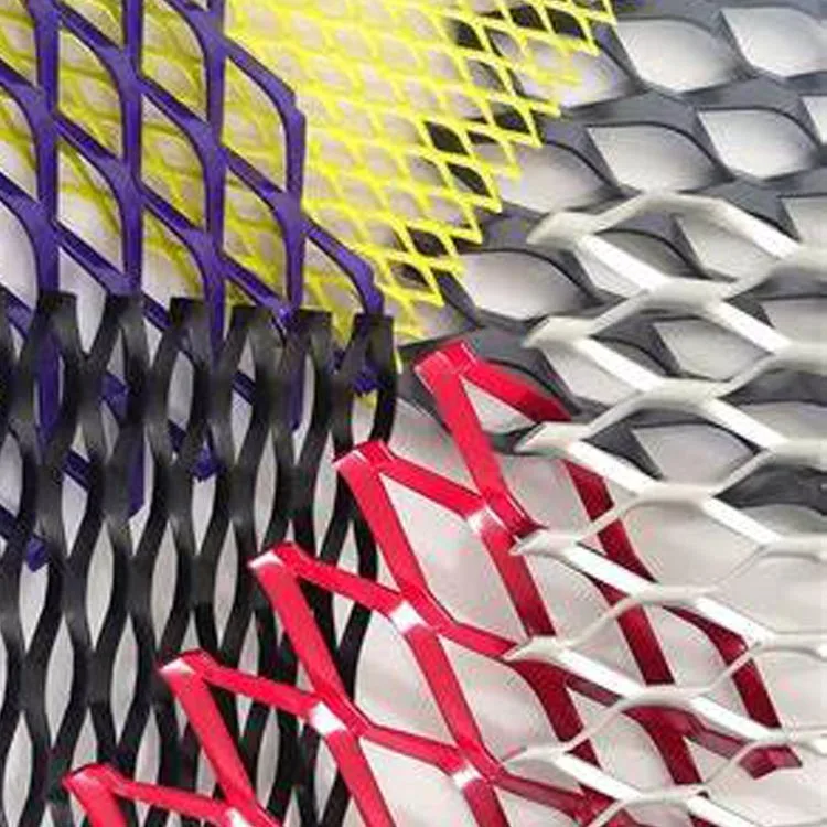 Australia Custom Size Security Diamond Aluminum Sheet Expanded Panel Stainless Steel Expanded Metal Mesh