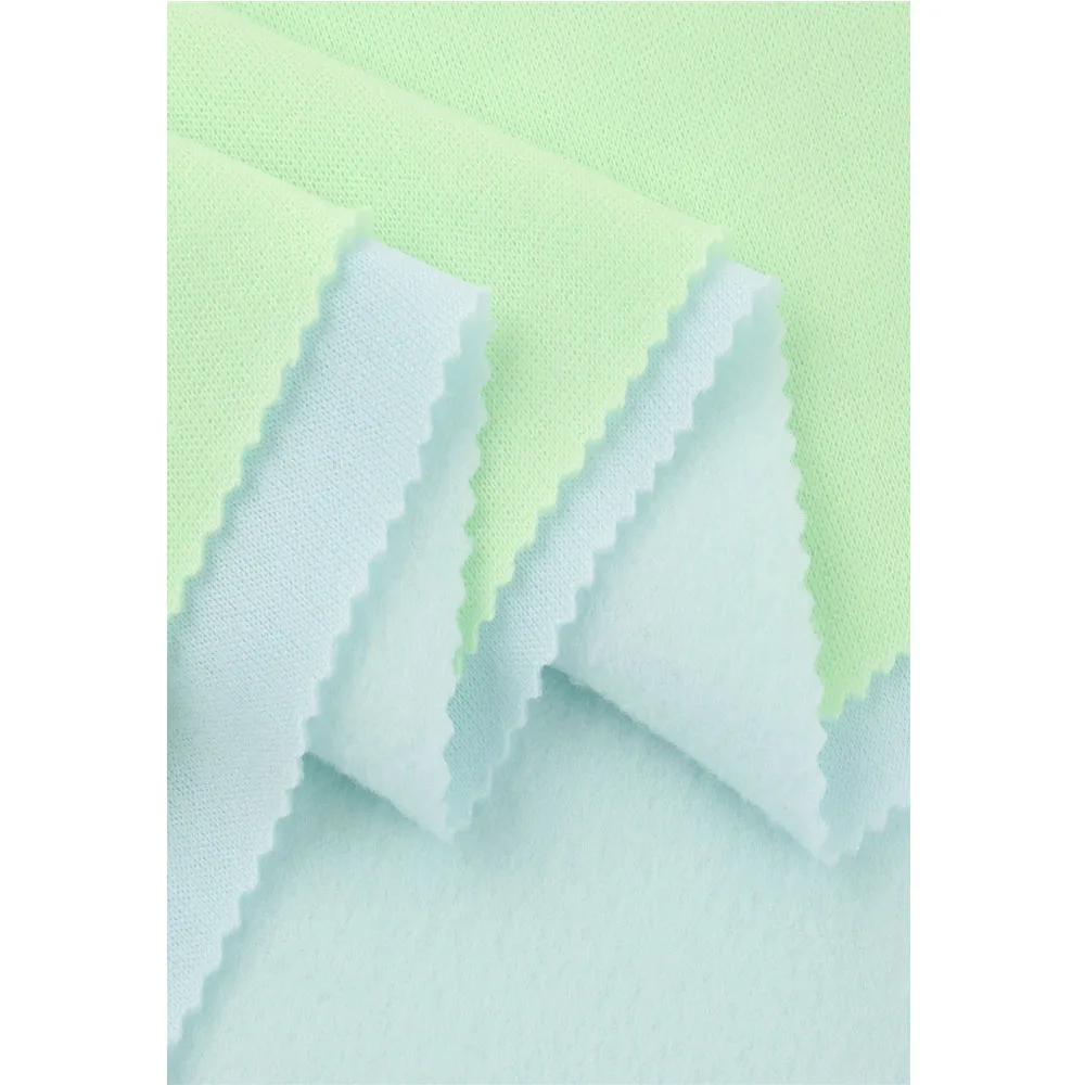 ZM001Sample Order Polyester Fabric Hoodies Suits Couple Set Fabric Fast Shipping Fleece Sweat Fabric