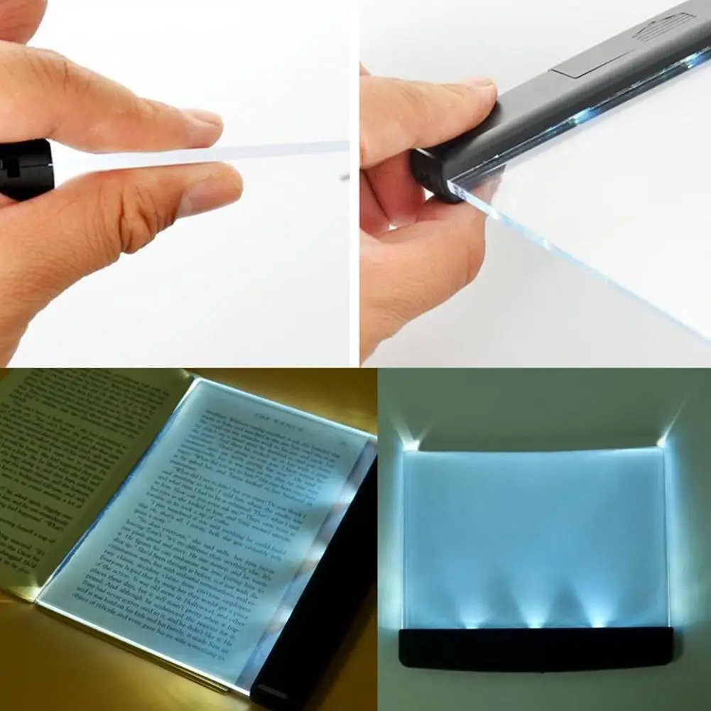 Многофункциональная Защита глаз Lightwedge студентов учебы с плоской панелью ночного видения светодиодная книжная лампа для