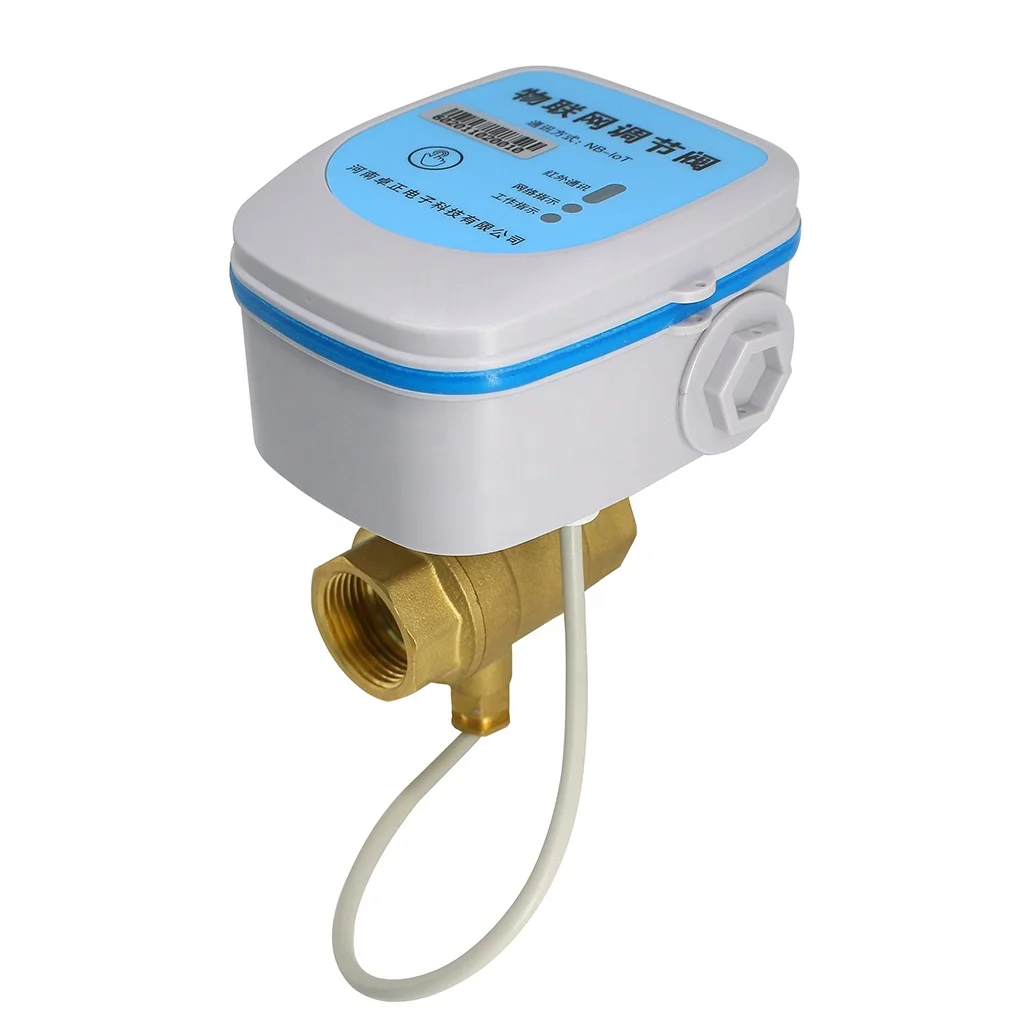 Remote close /open smart ball valve with Lora/ NB-IoT communication