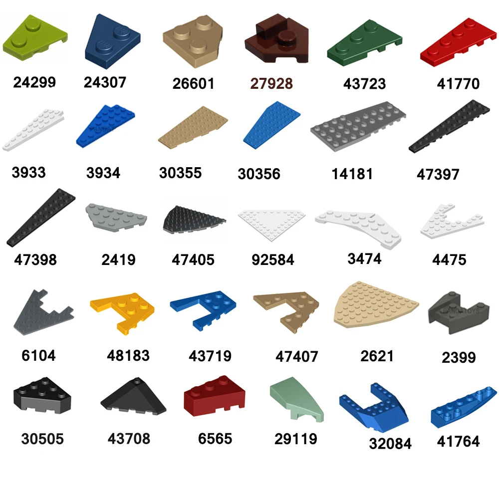 STEM Educational Construction Toys DIY Plastic Technic Building Block 100g/bag Compatible for Legoing