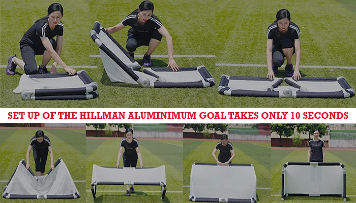 AG02 Cheap Price Aluminum Foldable Soccer Goal, Aluminum Soccer Goal Post, Aluminum Soccer Goal Factory