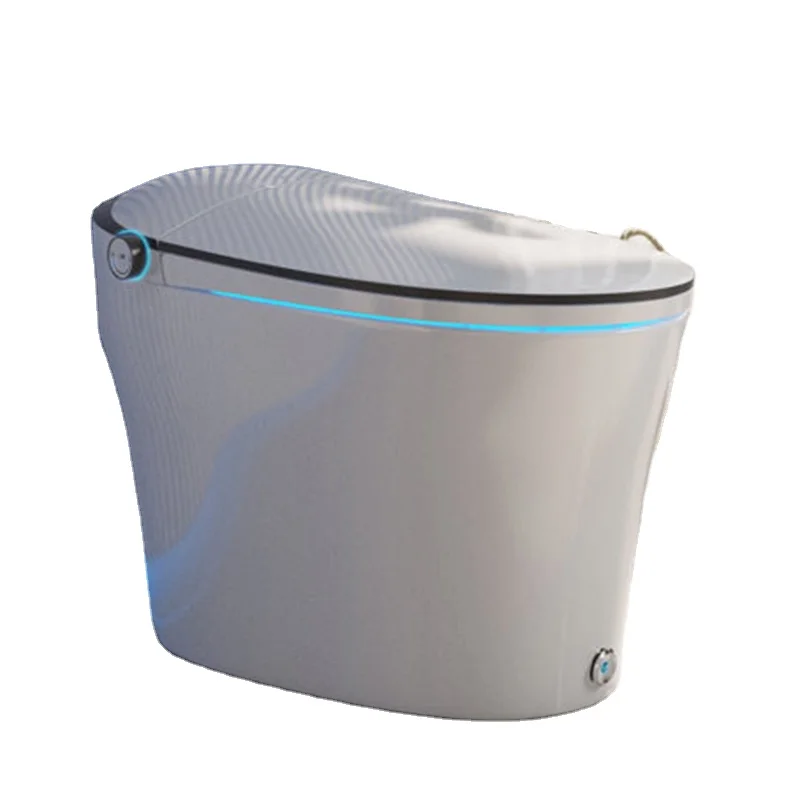 Умный биде унитаз с тихим закрытым подогревом датчик автомобильного стопы и затемнения усовершенствованный