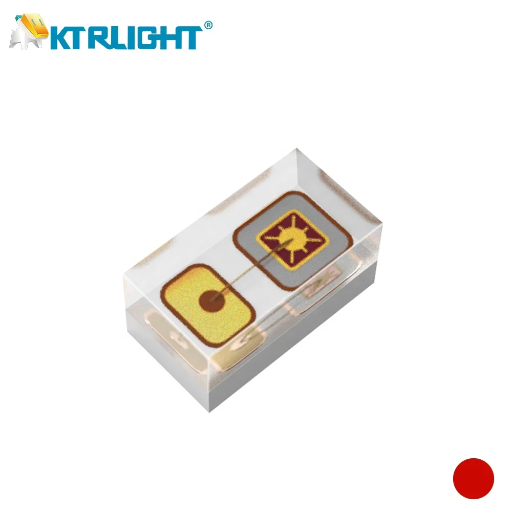 KTRLIGHT 0201 SMD LED Red 620-625nm 0.06W high bright quality 0201 Led chip led lamp beads surface mounted SMD LED datasheet