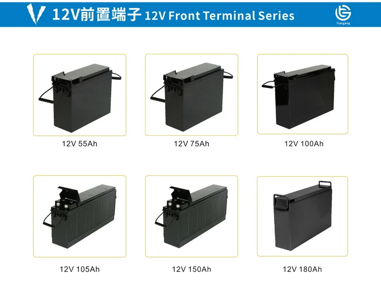 Guangzhou Solar batteries 12V 100ah 200ah 250ah 50ah AGM Lead acid Rechargeable Deep Cycle VRLA Panel inverter Solar Gel Battery