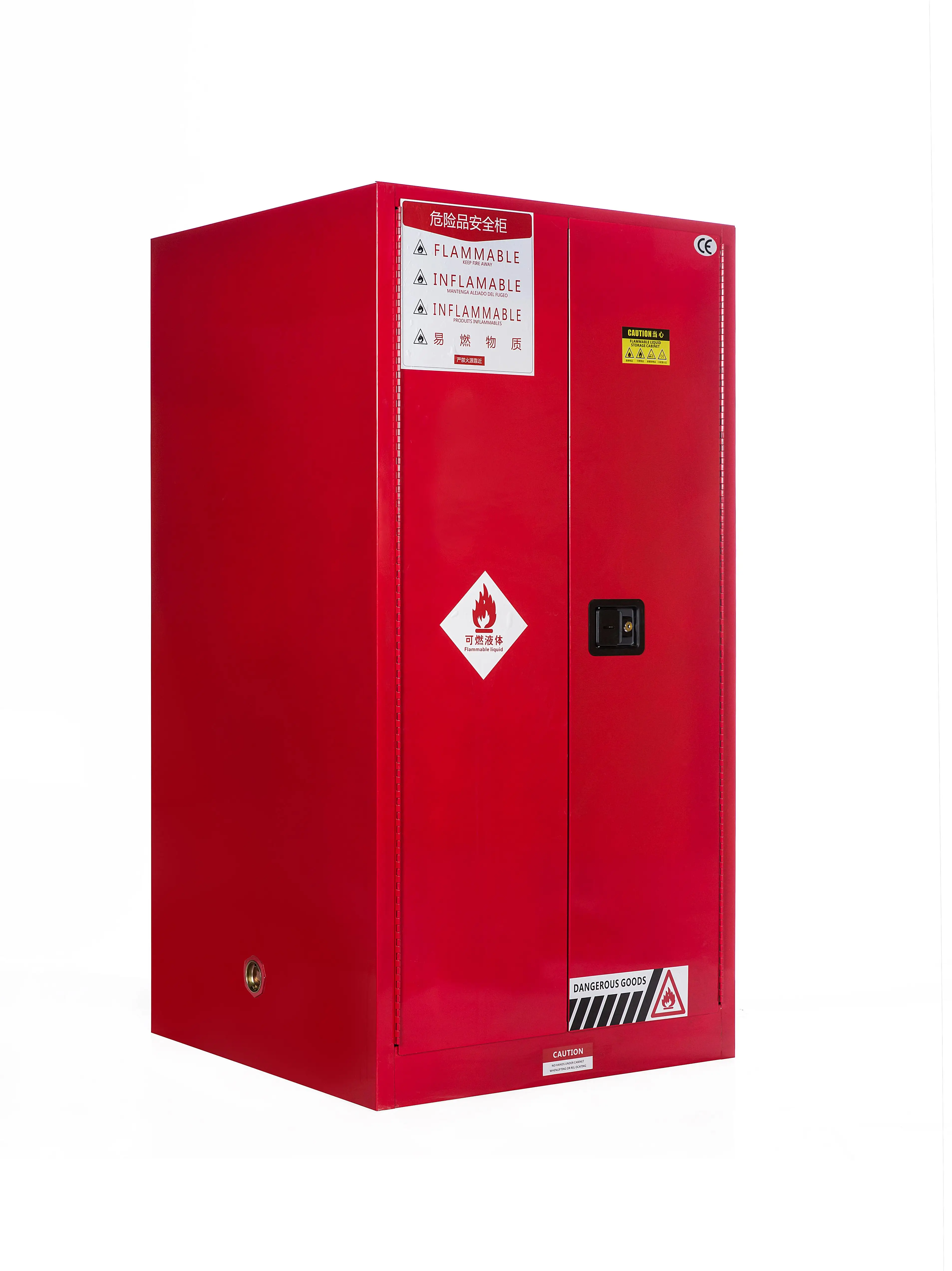 Industrial Battery Storage Cabinet Wholesale price 60 90 110 Gallons Fireproof Flammable Safety Cabinet Chemical Liquid Storage