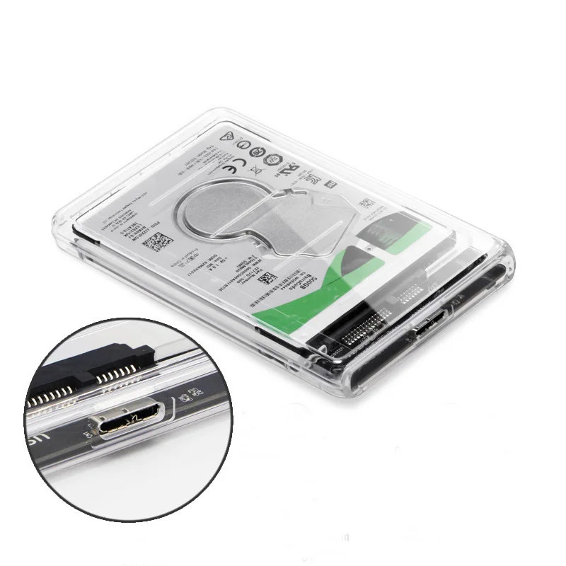 Корпус внешнего жесткого диска USB 3 0 2 5 дюйма Корпуса для ноутбука SATA HDD