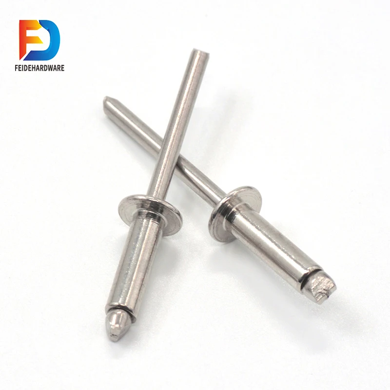Chinese Manufacturer Custom Domed Head Blind Rivet Stainless Steel 304/316 Pop Blind Rivet
