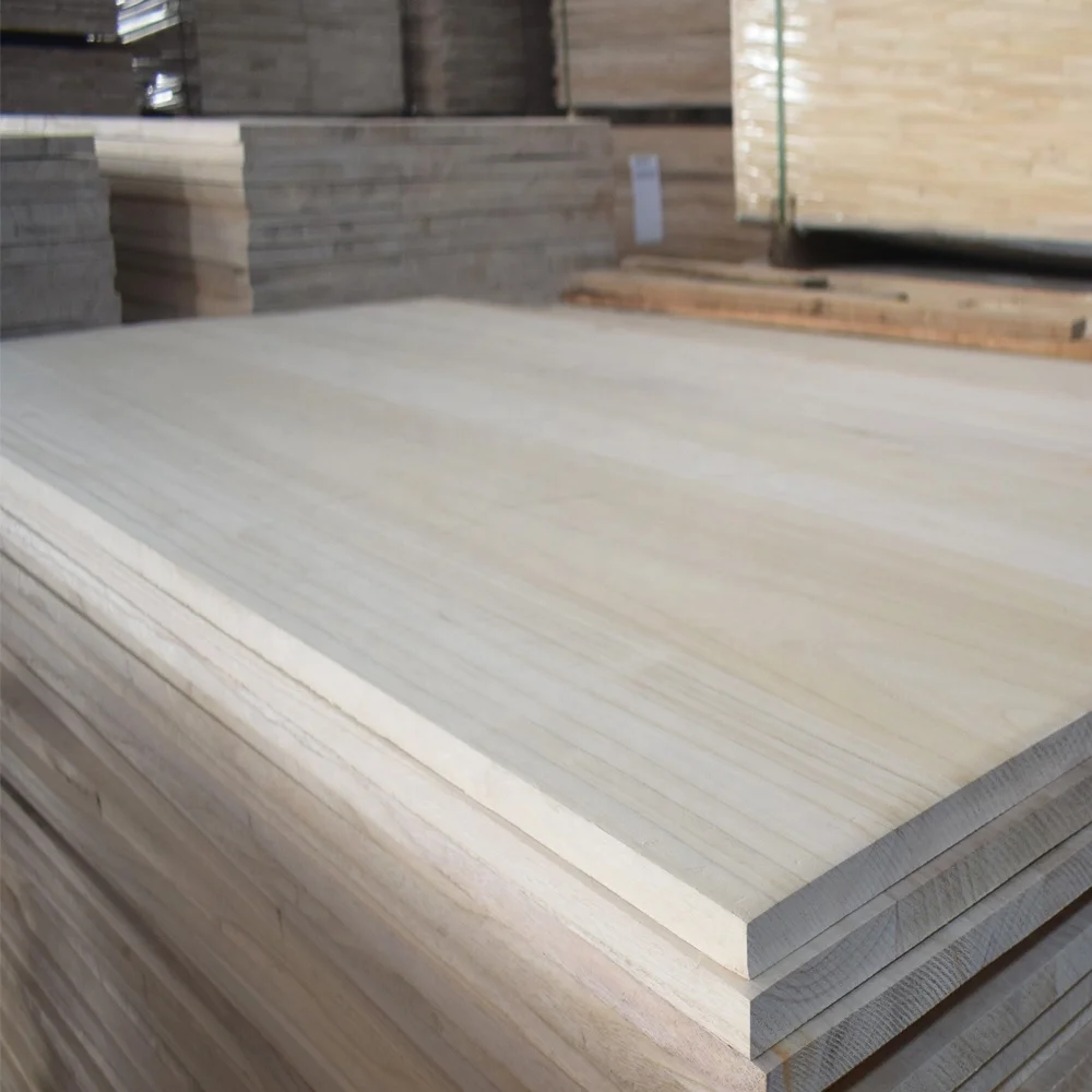 Paulownia Wood Sheet Solid Board for Coffin