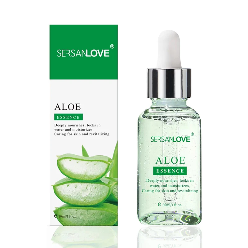 Wholesale Korean Skincare Soothe anti-inflammatory Whitening Repair skin aloe vera serum face