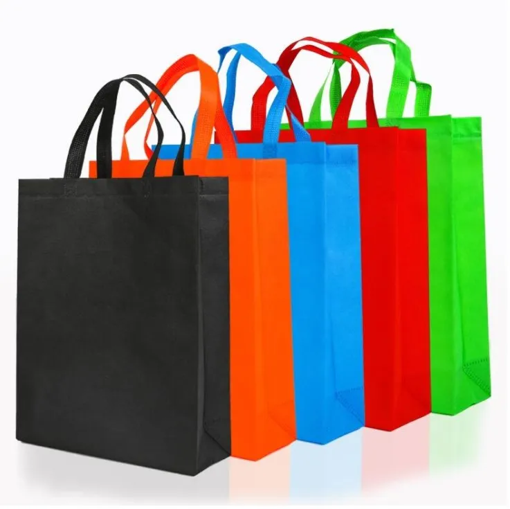 Custom Non Woven Bag Shopper Tnt Bag Wholesale Grocery Reusable Shopping Bag For Business