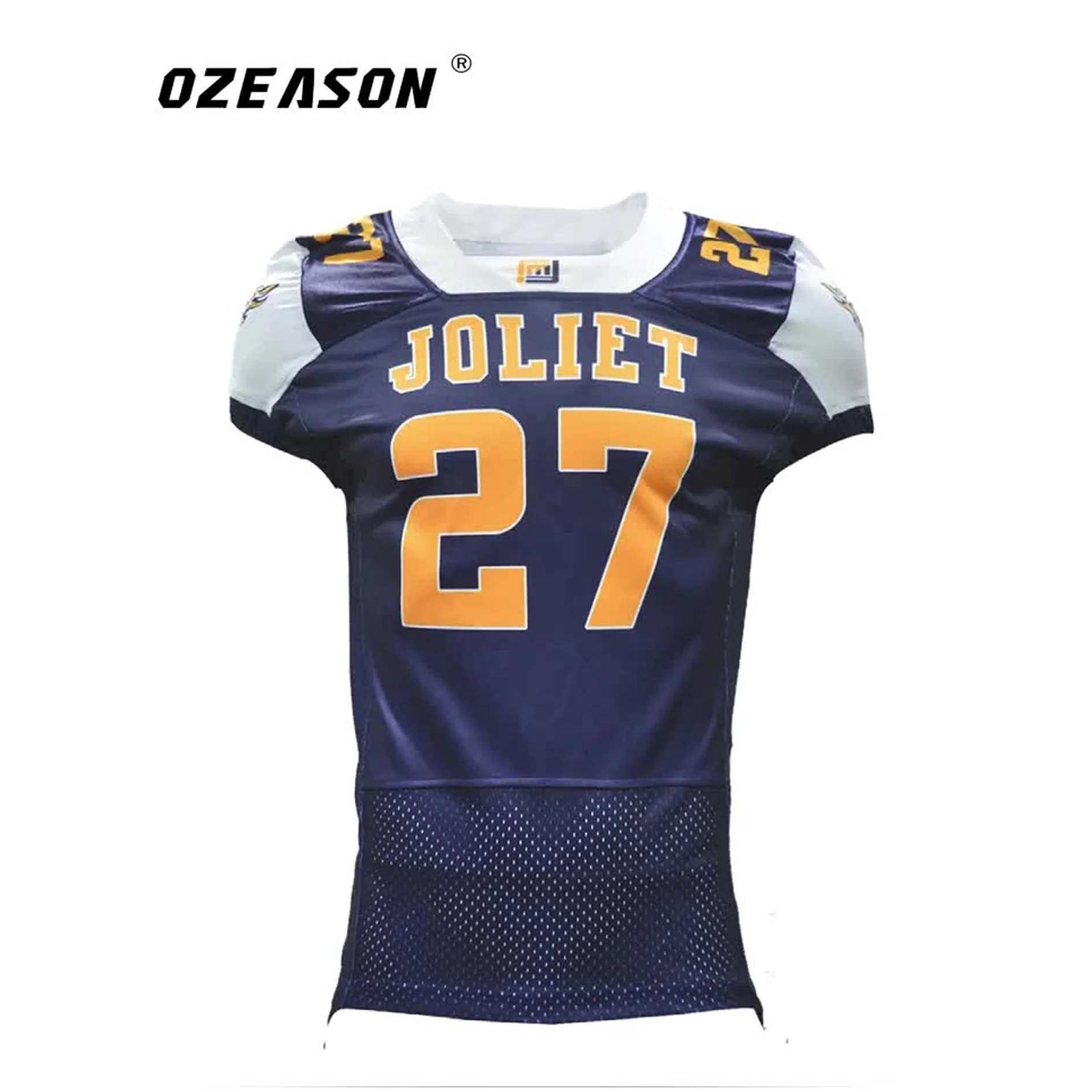 custom made your own design american football jersey tight fit sublimated american football game jersey