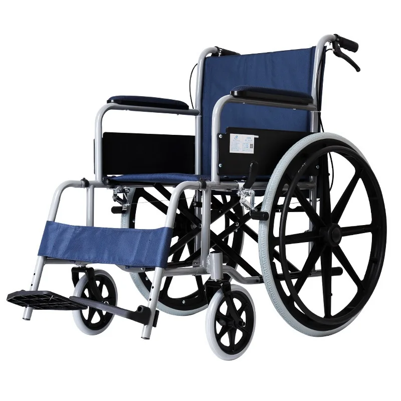 Foldable manual wheelchairs for the disabled 8 inch transfer rollator wheelchair with restraint system walker wheelchair kit