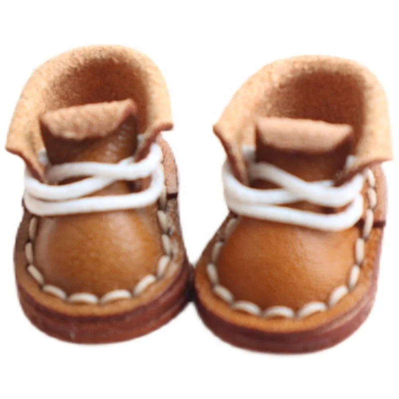 Handmade Mini  leather OB 11 bjb Doll Shoes  for Body9, YMY Body, UFDOLL, GSC, Obitsu11, 1/12bjd Doll