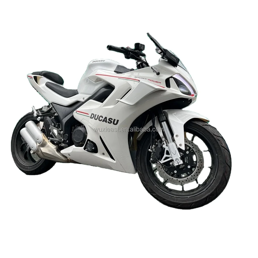 Factory Wholesale High Speed Water Cooling 400CC Racing Motorcycle with dual cylinder