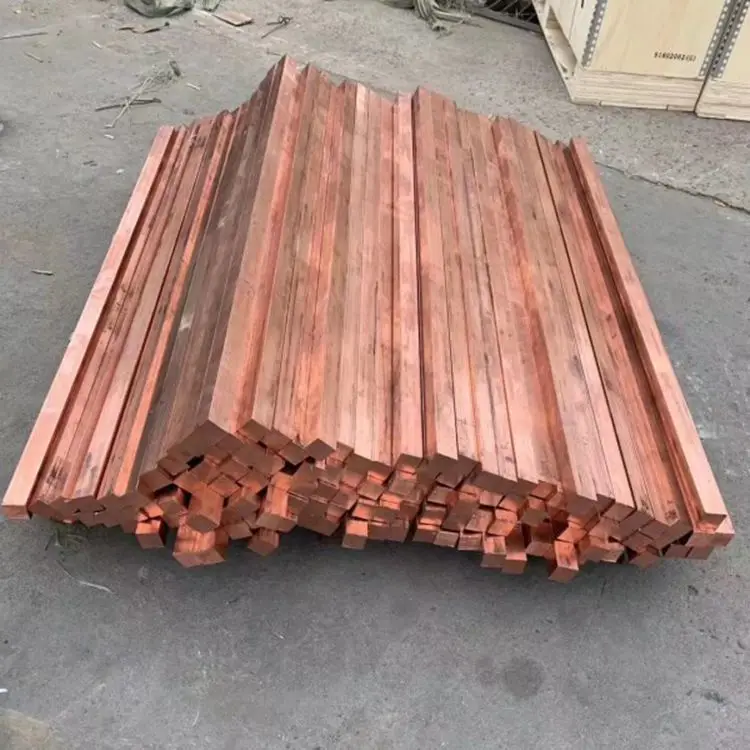 low price of `C1100 copper bar  copper flat bus bar  copper rod