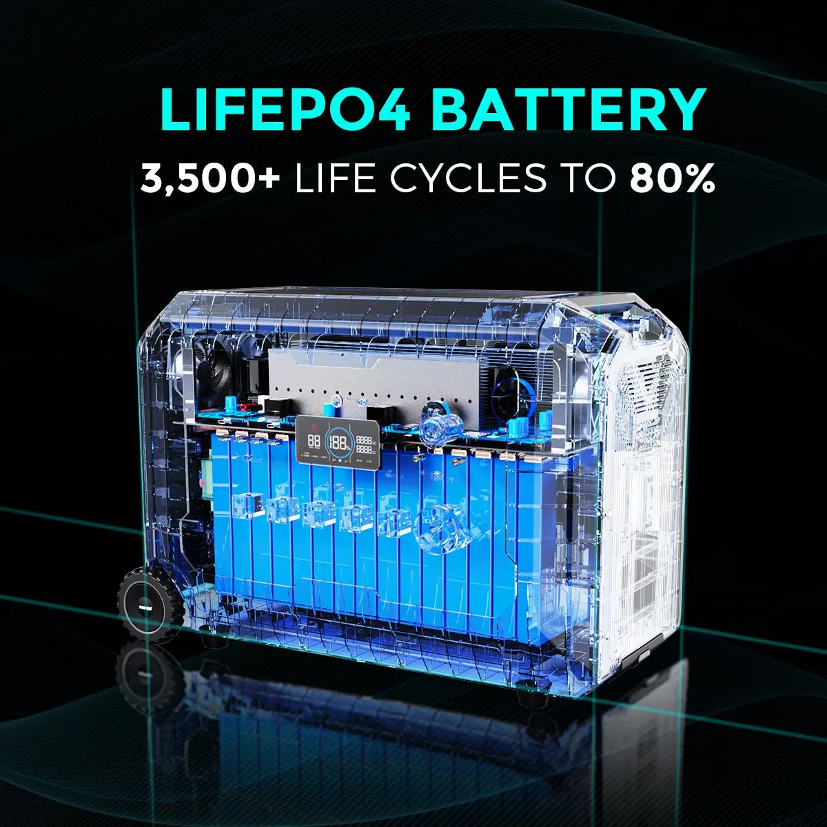 5000 Вт умный дом tragbare kraftwerk powerstation lifepo4 батарея зарядное устройство солнечные комплект генератора энергии системы портативная электростанция