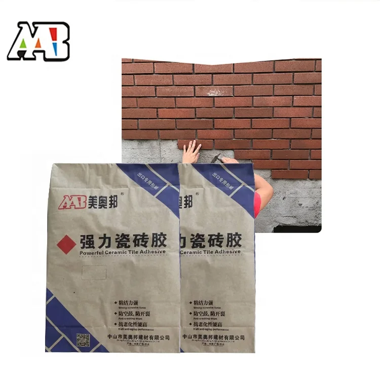 
Bathroom Kitchen High Strength White Cement Base Tile Adhesive Supplier 