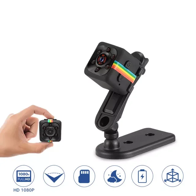 1080p Smart Small Home Infrared Night Vision Hidden Spy Ip Motion Detection Micro Wireless Security Cctv Dv SQ11 Mini Camera