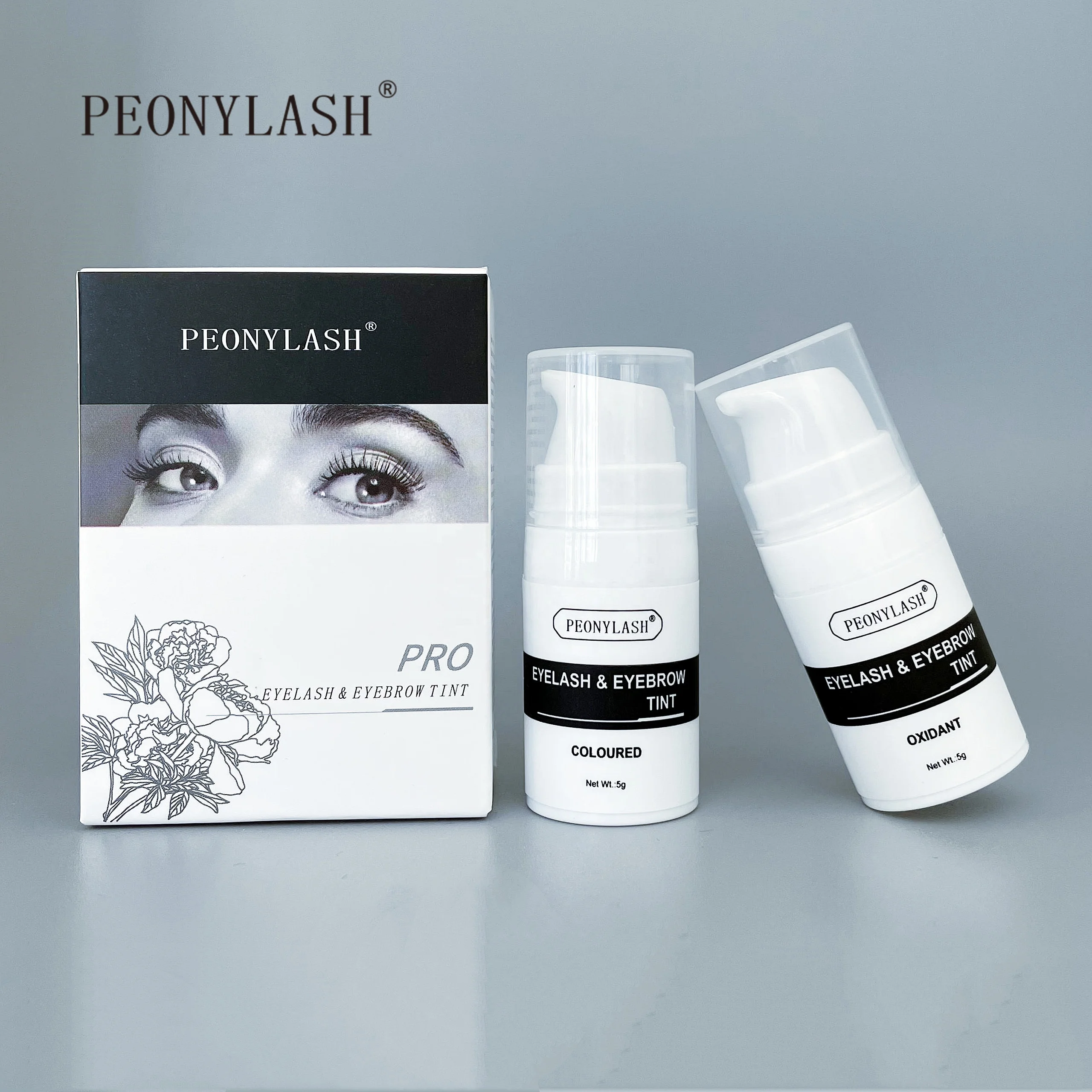 Long Lasting Eyelash Tints Private Label Eyebrow Tint Set Salon Use Eyebrow Tint Wholesale Water-proof Eyebrow Henna