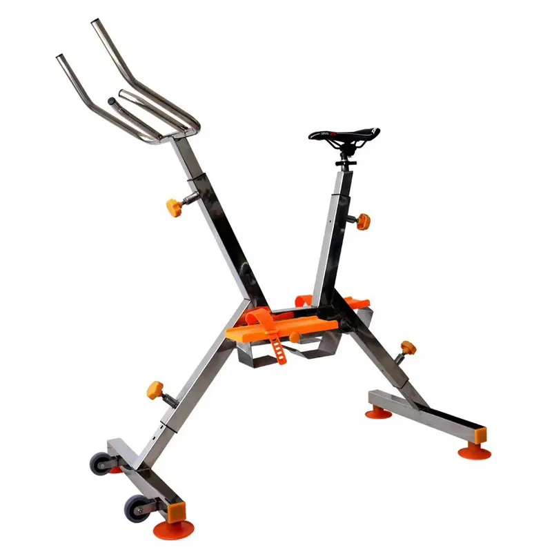 2021 hot sale Swing pool fitness yellow water bike  under water with Stainless Steel 316 water pedal bike