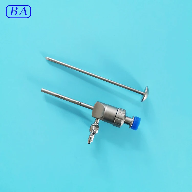 Surgical laparoscopia 3mm pediatric spiral trocar