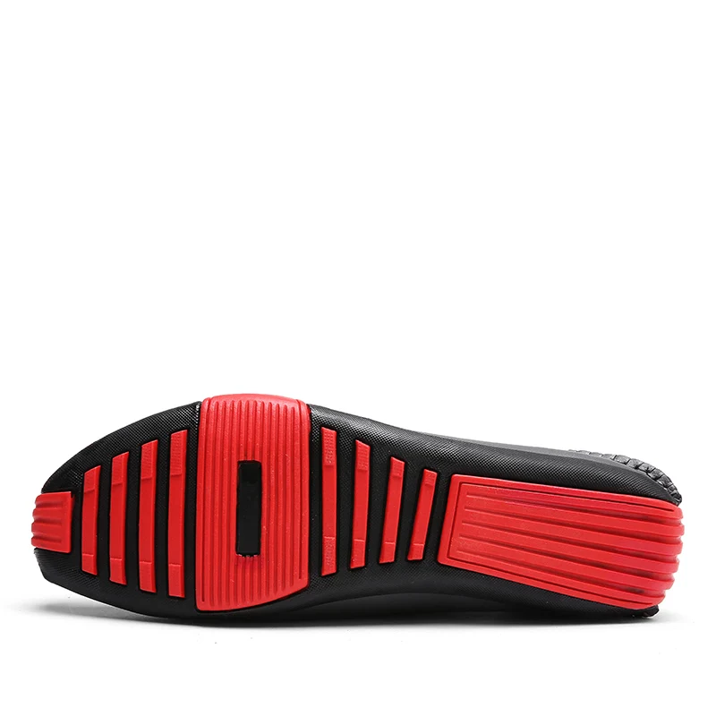 Factory Wholesale Italy Handwork Stitch Design Autumn Spring Soft Leather Upper Driving Shoes Loafers Men