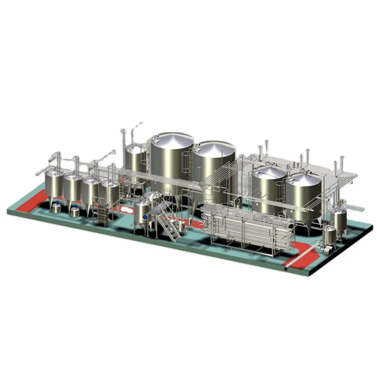 Integrated Dairy Production plant/ Milk Yoghurt Butter processing machine