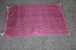 15 kg Leno mesh bag packing for red onion with UV treated and color file