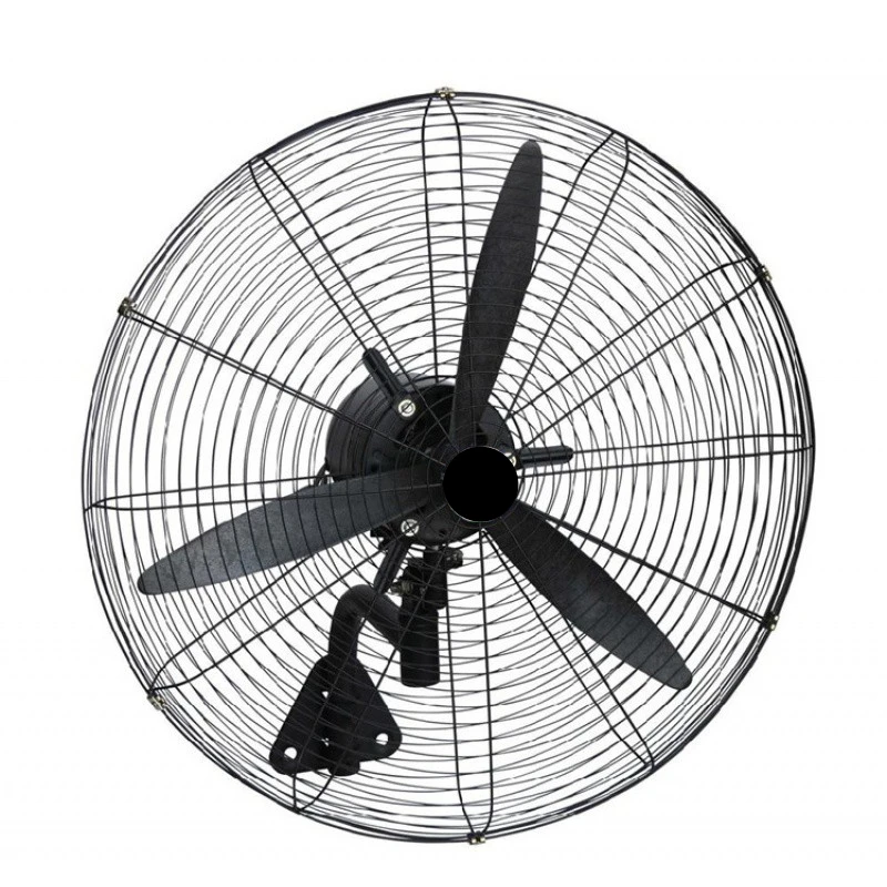 Augfu warehouse workshop aluminum 3 blades blade copper wire motor wall mounted industrial fan
