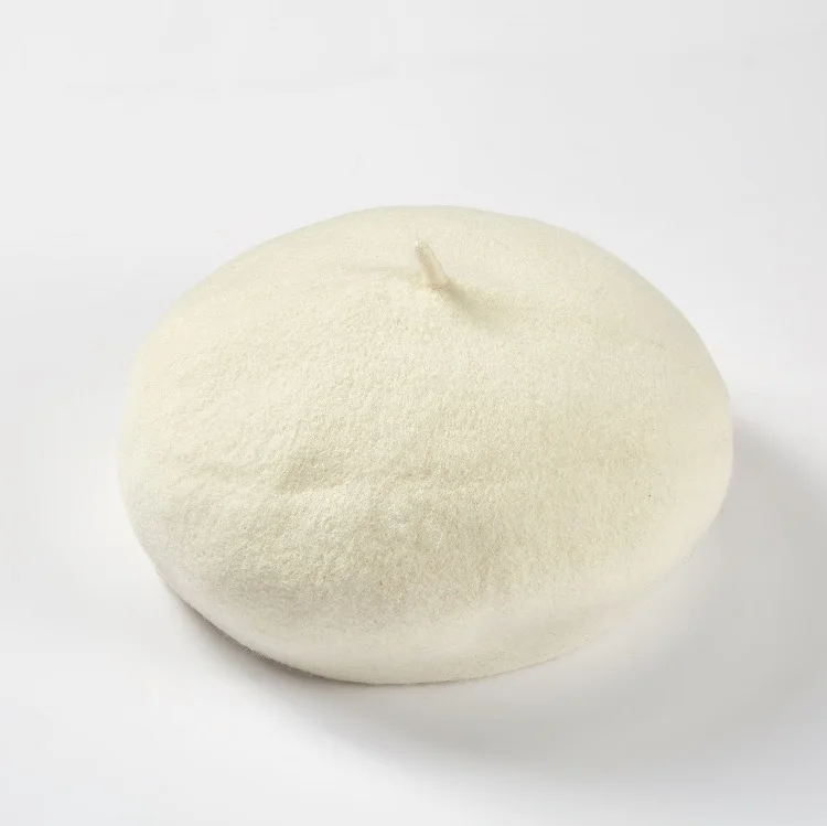 2021 Winter warm designs fashion cheap Australia wool women young lady beret hats