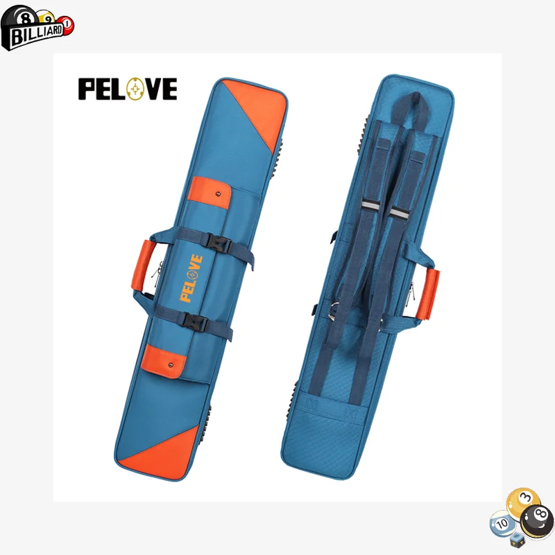Factory wholesale custom professional model, With front pocket can hold billiard accessories, soft pool cue case