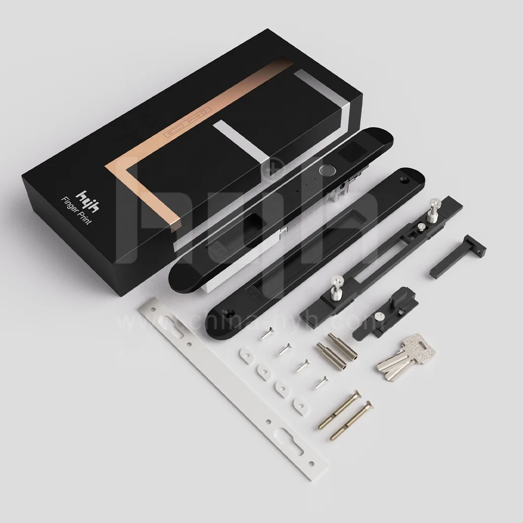 Guangdong-hyh hardware High Security Electronic Smart Fingerprint Tuya App Window and Sliding Door Smart Lock For Office