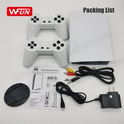 NEW Game Station P5 Retro Wireless Handheld TV Video Console Build In 1280 Games for NES Retro Game Console Support Av Out