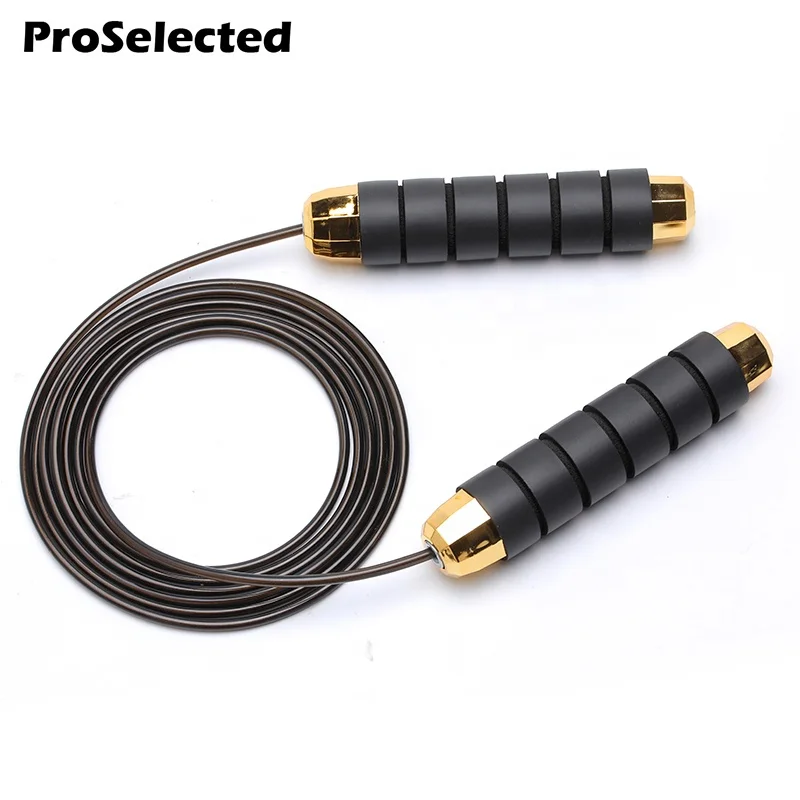 New weight bearing skipping rope manufacturer training competition steel wire skipping rope fitness equipment