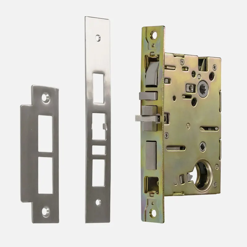 High Standard 7092 American Door Lock Body SUS304 Stainless Steel Mortise Lock Body
