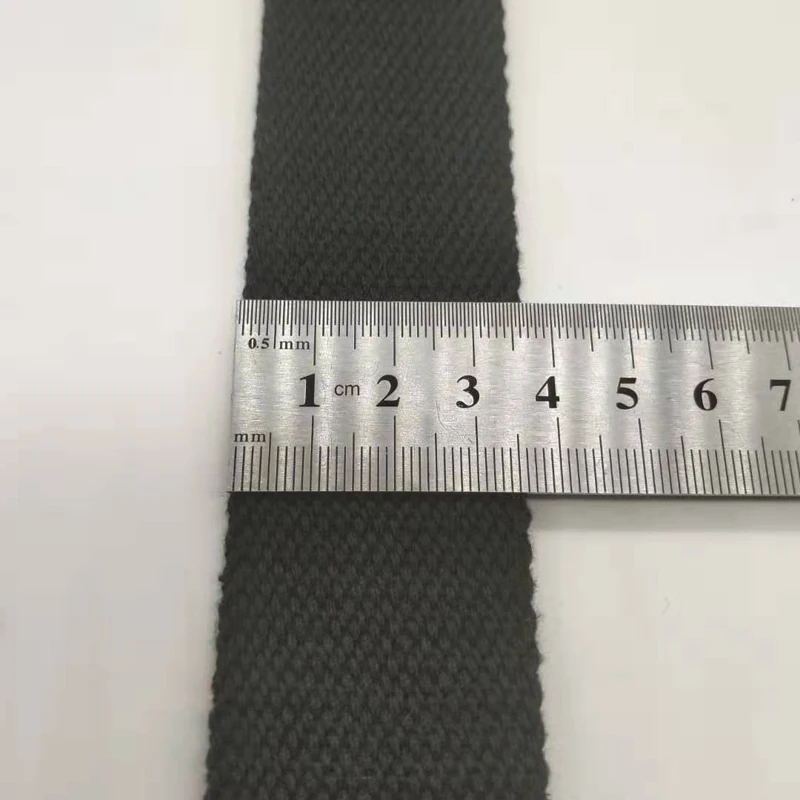 35MM custom LOGO silver belt buckle with black solid color cotton belt