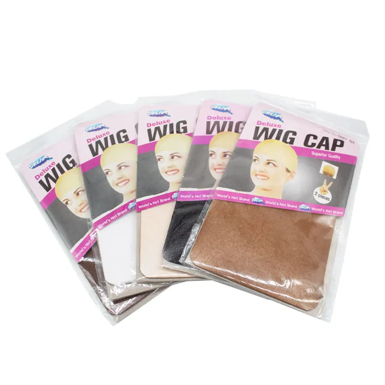 Gloway Hair Styling Tools Wig Cap Women Wig Ventilated Black Nylon Material For Making Wigs