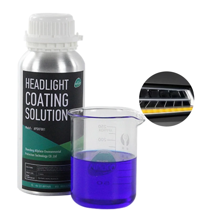 Allplace 800 мл авто фары решение покрытие автомобильных фар для ремонта фар Восстановленное жидкости