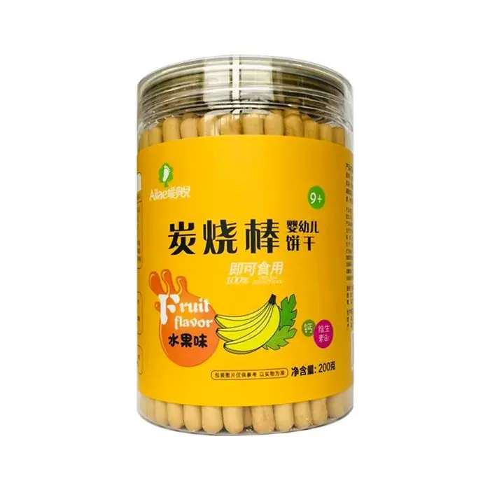 
High Quality Healthy Cereal Biscuits Snack Cracker Long Biscuit For Child 