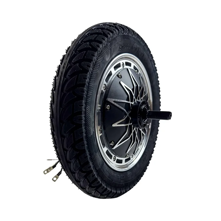 12 Inch Scooter Hub Motor Wheel 72V 5000W Electric Brushless E-Bike Motor Wheel