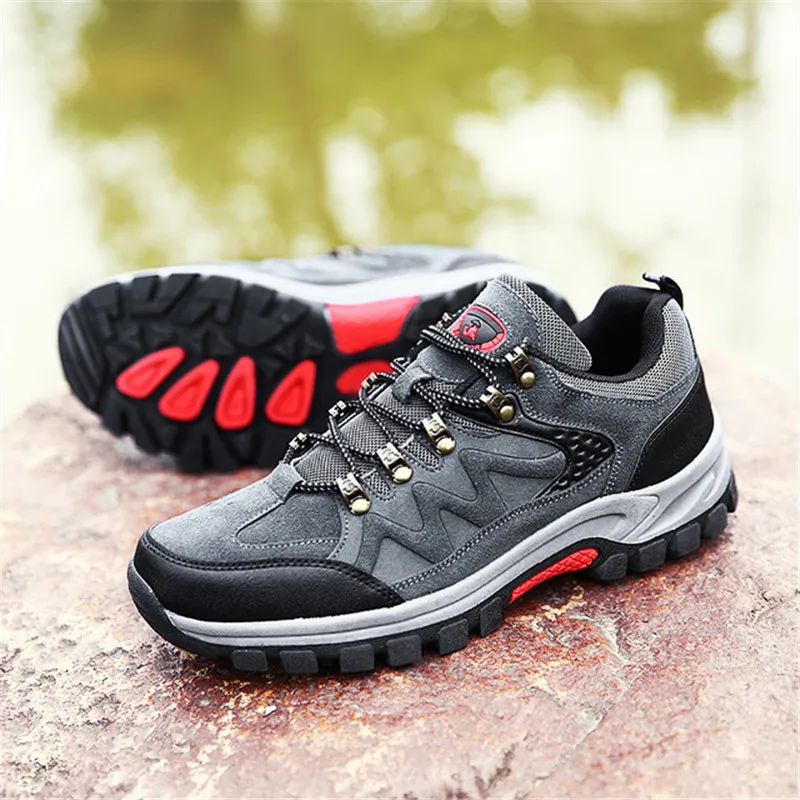 
Ready to ship Outdoor Climbing Shoes Non-Slip Hiking Shoes casual athletic Sports Shoes For Men 