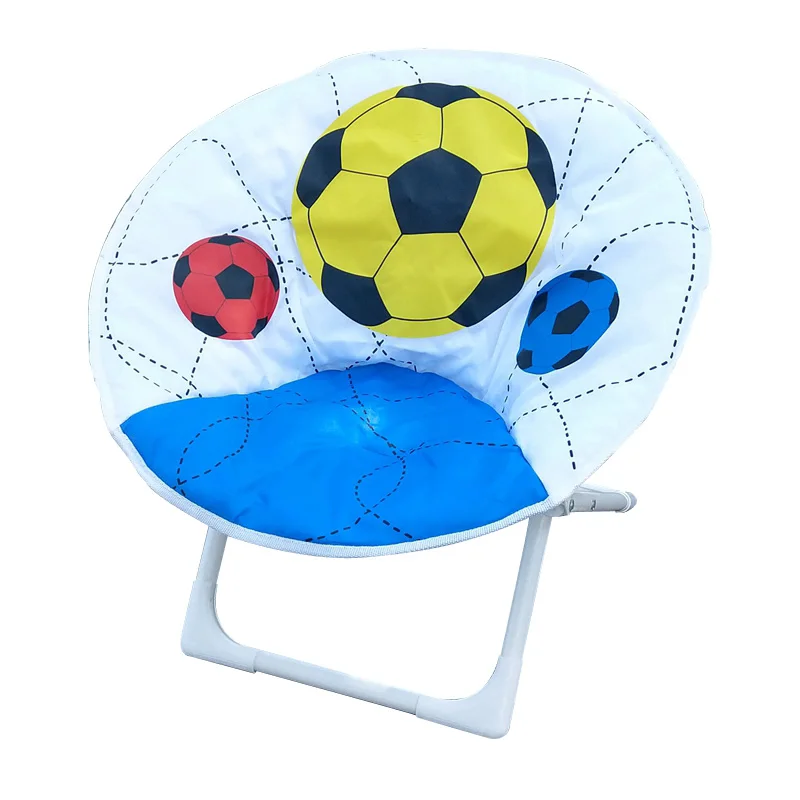 Outdoor indoor garden round chair children kids foldable new 2020 Cartoon moon chair