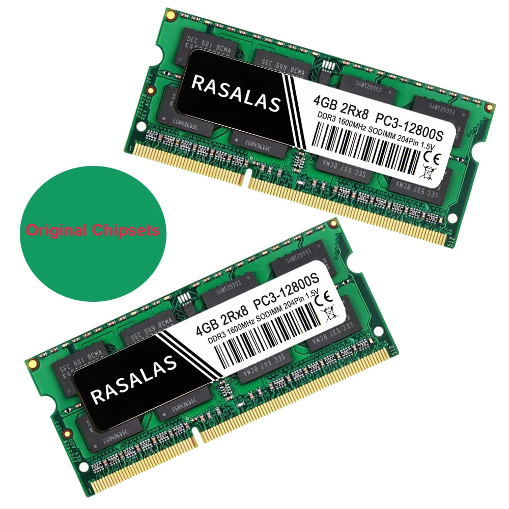  Рекламные Ra-4gb-pc3-12800s оперативная память Ddr3 4 Гб 1600 МГц с хорошим
