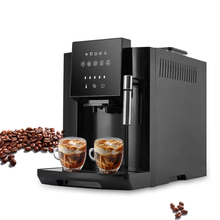 Direct Sale Super Smart Large HD Touch Screen Affordable CE CB Approved Preparation Quick Easy Automatic Coffee Machine