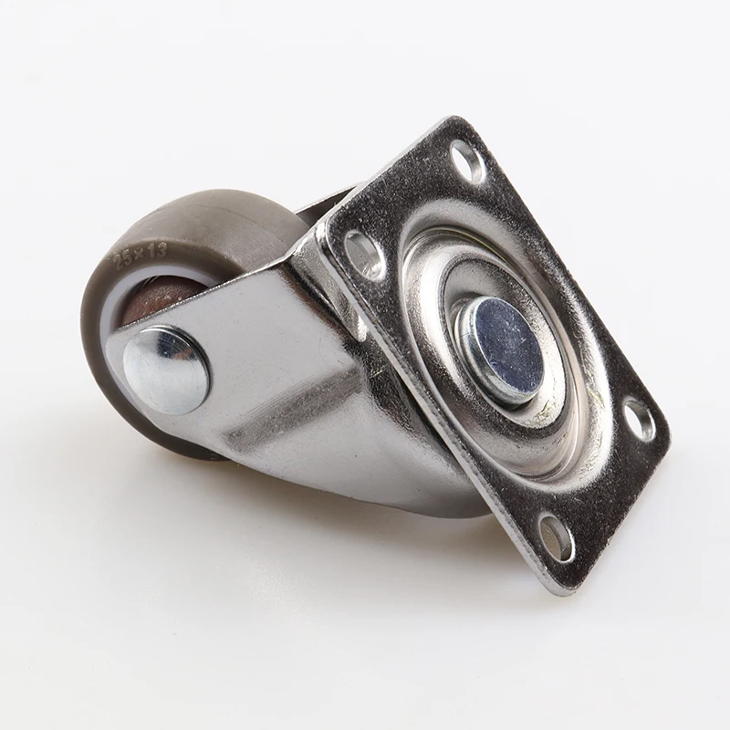 Thermo Plastic Rubber Flat Free Caster Rubber Caster Wheel Swivel Wheel Caster