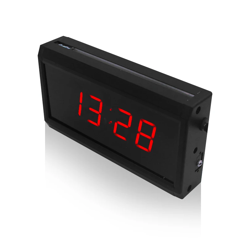 Custom China Factory Price Mini Aluminum Alloy  Muti-function Rechargeable LED Digital Clock