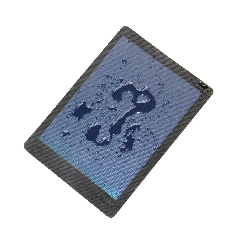 Waterproof 1.5W Foldable Solar Panels 1.5V Amorphous Flexible Very Slim Solar Module DIY Phone Charger